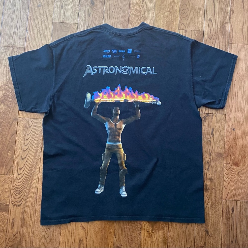 Cactus Jack Travis Scott Astronomical Fortnite T Shirt Men’s Medium